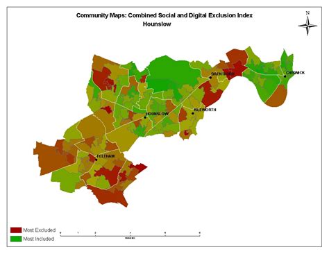 Hounslow Map Region Political Map Of London Political Regional