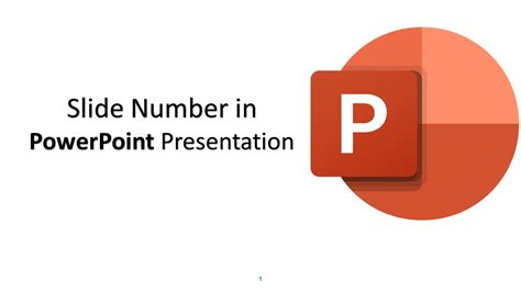 How To Insert Slide Number In Powerpoint Presentation Youtube