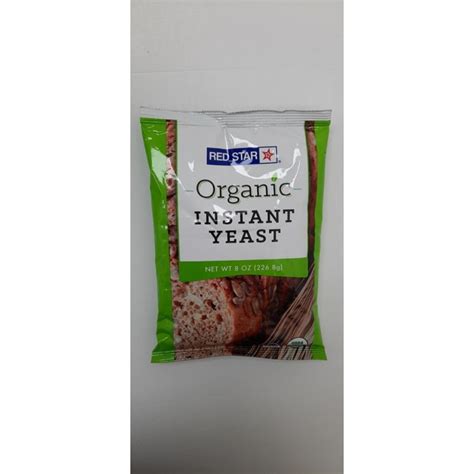 New Red Star® Organic Instant Yeast—8oz 2268g Package