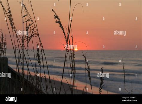 Sunset In The Summer At Topsail Island North Carolina Photo By Liz