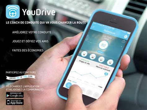 L application YouDrive pour faire des économies sur son assurance auto