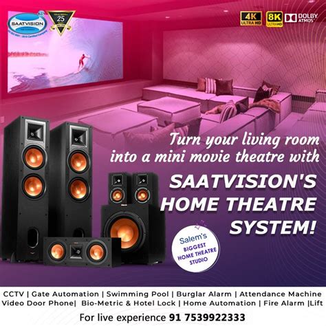 Home Theatre I Saatvision I Salem Home Theater Speakers Home Theater