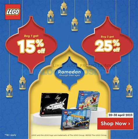 Promo Kidz Station Lego Eid Al Fitr Exclusive Offer Diskon Hingga 25