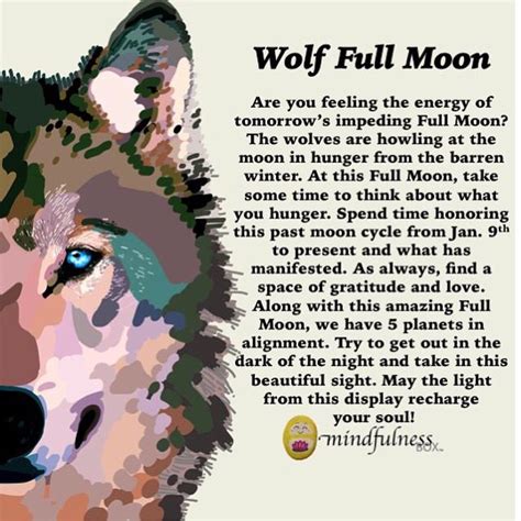 January Full Wolf Moon Meaning Artofit