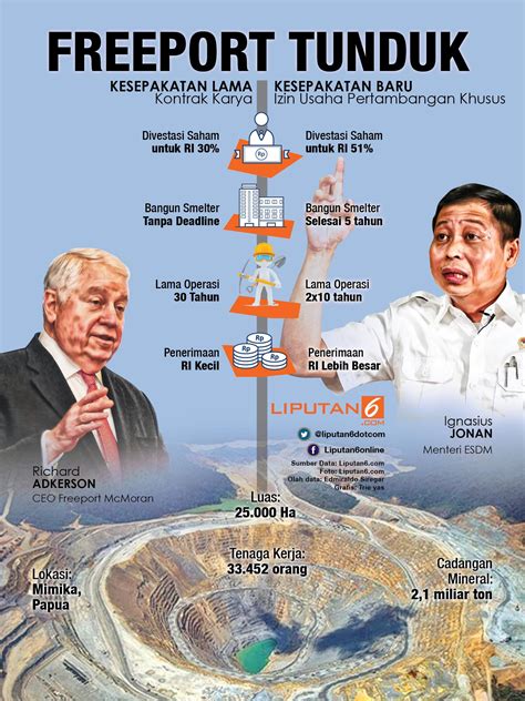 Target Selesai Minggu Ini Begini Skema Pembelian Saham Freeport