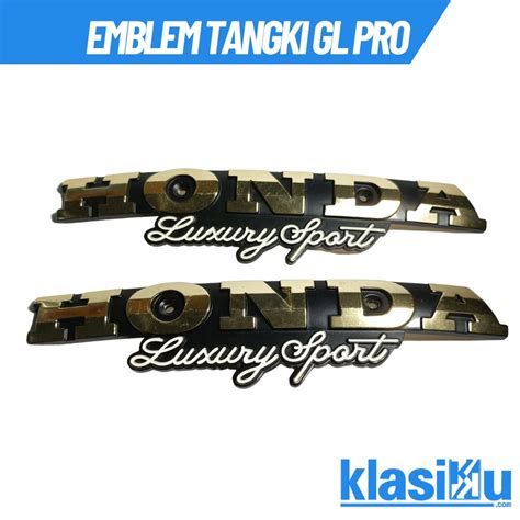 Jual Emblem Logo Emblem Tengki Tangki Honda Gl Pro Glpro Gl Max Kanan