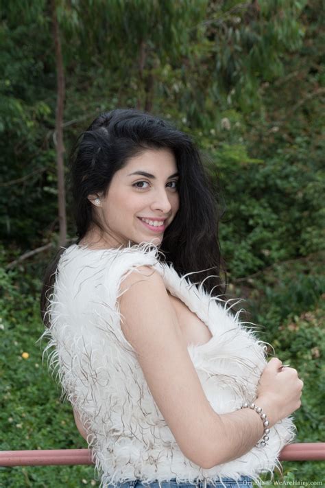 Breathtaking Brunette Ornella Strips Spreads Her Super Hairy Muff In Public CoedCherry