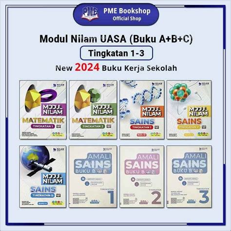 PME Bookshop 2024 Buku Sekolah Nilam Publication Modul Nilam UASA