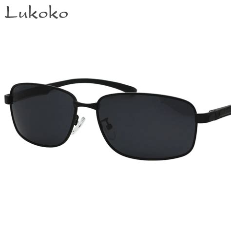 Lukoko Polar Gozluk Italian Eyewear Black Mens Luxury Brand Sunglasses Men Polarized Glasses