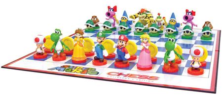 Super Mario Chess - Get your own Super Mario Bros chess set today!