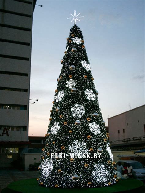 Уличная каркасная елка "Стандарт" купить в Минске