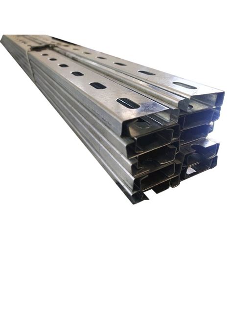 Rectangular Mild Steel Slotted C Channel For Commercial At Rs Kg