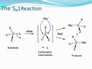 Sn And Sn Reaction Ppt