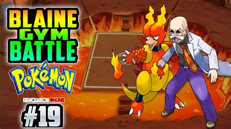 Pokemon Revolution Online Blaine Cinnabar Island Gym Battle Youtube