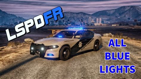 GTA 5 LSPDFR San Andreas Highway Patrol Radar And All Blue Lights