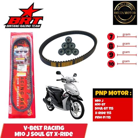 Vanbelt Van Belt V Belt Racing BRT Mio J Mio GT Soul Gt 115 X Ride 115