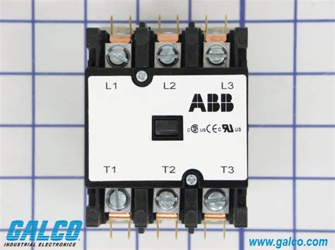 Dp60c3p 1 Abb Definite Purpose Contactors Galco Industrial