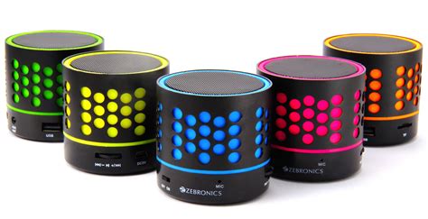 Zebronics Launches Its DOT Bluetooth Speakers For INR 777