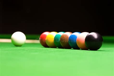 Snooker Balls stock photo. Image of competition, billiards - 12623908