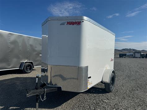 New 2024 MIRAGE TRAILERS 5x8 XPRES Cargo Enclosed Trailer Three