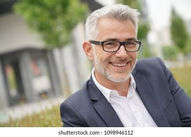 Smart Handsome Mature Man Suit Images Stock Photos Vectors Shutterstock