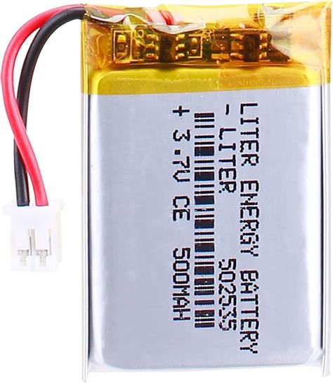 Amazon Liter Energybattery 3 7V Lipo Battery 800mAh Rechargeable