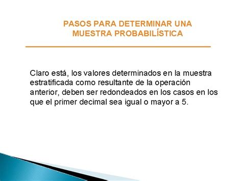 Cmo Determinar Una Muestra Probabilstica Pasos Para Determinar