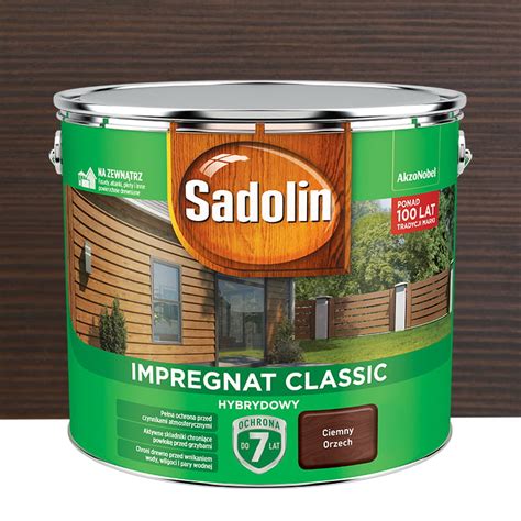 Sadolin Impregnat Classic Hybrydowy Ciemny Orzech L Kup Online W Psb