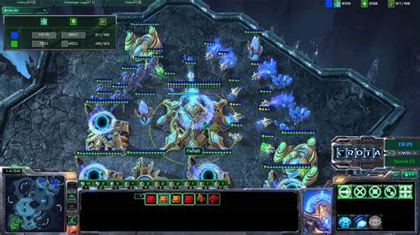 StarCraft 2 SC593 G3 Elfi P Vs Strelok T On Xel Naga Caverns