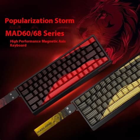 Jual Madlions Mad He Mad HE Mad HE Mechanical Keyboard Magnetic Switch Wired Hot Swap K