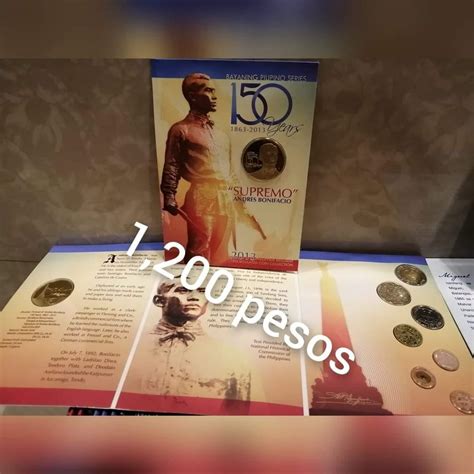 Supremo Andres Bonifacio Coin Set Hobbies Toys Memorabilia