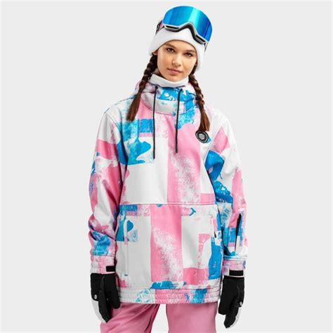 Dámská Snowboardová Bunda W1 W Holi Siroko Decathlon