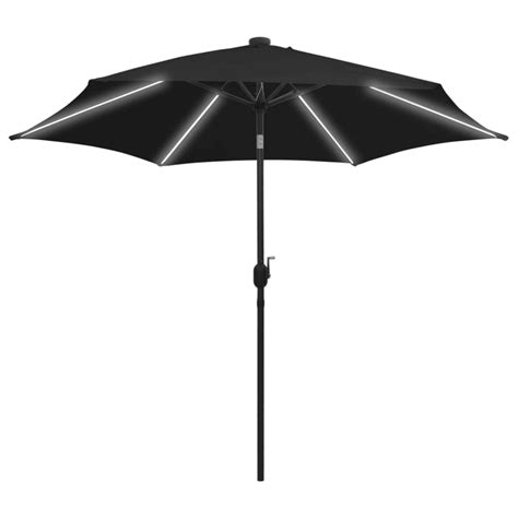 Parasol Pour Balcon Jardin Terrasse Pique Nique Avec Led Et M T En