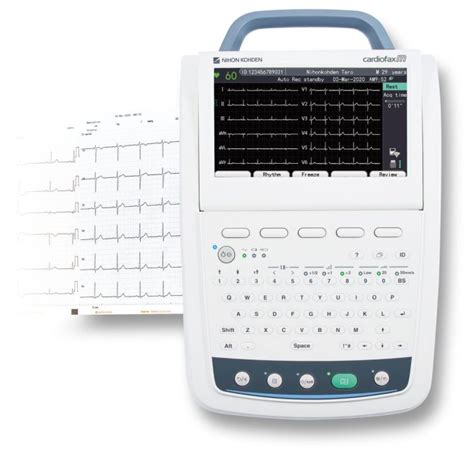 Nihon Kohden Ekg Ger T Cardiofax M Co Med Medizin Praxisbedarf