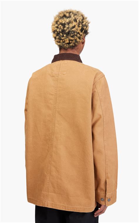 Dickies Duck Canvas Chore Coat Brown Cultizm