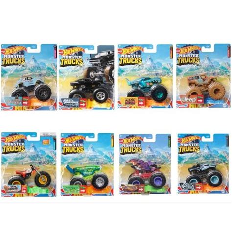 Hot Wheels Trucks Original Mattel Hotwheels Monster Truck Jurassic World Dominion Wheels