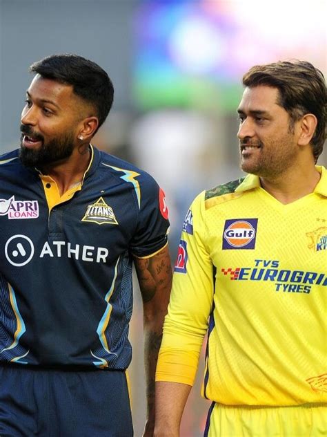 Ipl 2023 Final Ms Dhoni Led Chennai Super Kings To Face Hardik Pandya Led Gujarat Titans Csk