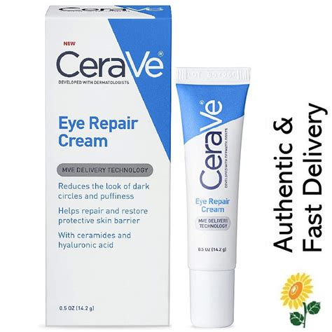 [sg] Cerave Eye Repair Cream 0 5 Oz 14 2 G [dark Circles And Puffiness