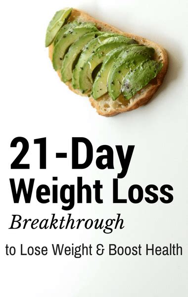 Dr Oz: 21 Day Weight Loss Breakthrough Diet Plan & Avocado Toast