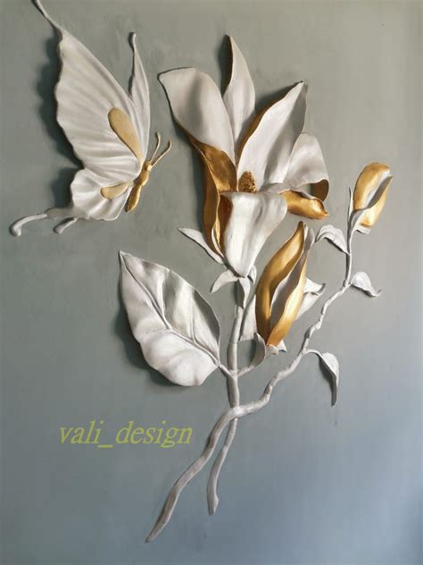 Plaster Wall Art Plaster Crafts Plaster Sculpture Clay Wall Art