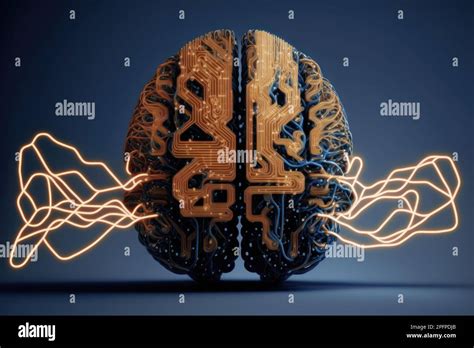 Futuro Potencial De La Inteligencia Artificial Con Un Cerebro Cableado