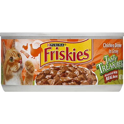 Purina Friskies Gravy Wet Cat Food Tasty Treasures Chicken Dinner