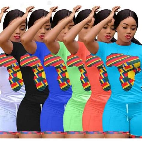 Afro Beat New Fashion Outfit - Sexy African Map Two Piece Set - GOTITA ...