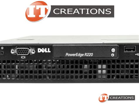 DELL R220 2.5 - Refurbished - DELL Poweredge R220 2.5 Inch Small Form ...