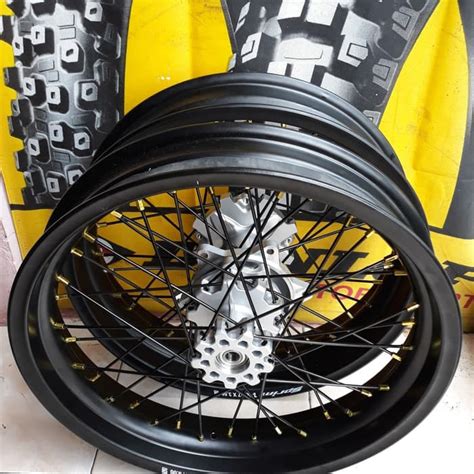 Jual VELG SET SUPERMOTO CRF 150 L Shopee Indonesia