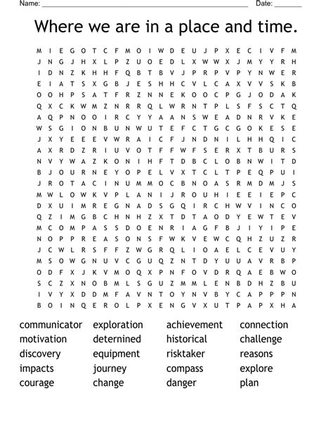 Words Of Encouragement Word Search Wordmint