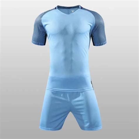 High Quality Child Kids Football Kit 2017 Soccer Jersey Kids Sets Suit