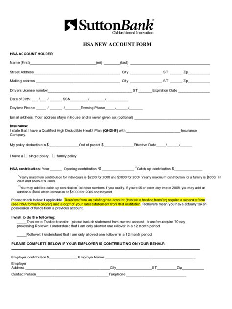 Sutton Bank Direct Deposit Form Complete With Ease Airslate Signnow