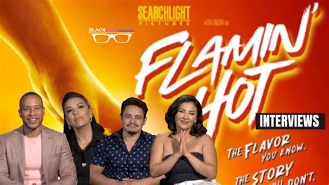 Filmmaker Eva Longoria And The Cast On The Cheetos Origin Story In Flamin Hot Black Girl Nerds