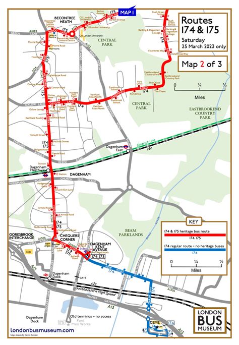 Routes 174 And 175 Heritage Day London Bus Museum